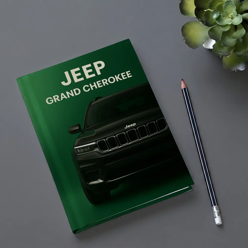 Jeep Grand Cherokee Dark Green Front View – Notebooks