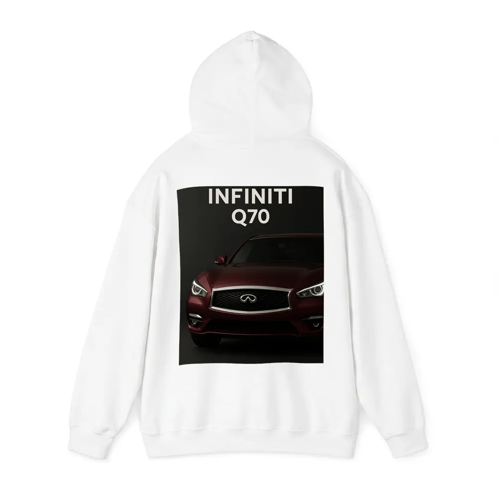 Infiniti Q70 Dark Studio Front View – Hoodies