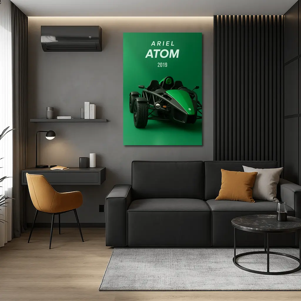 Ariel Atom 2019 Green Studio Art – Wall Art