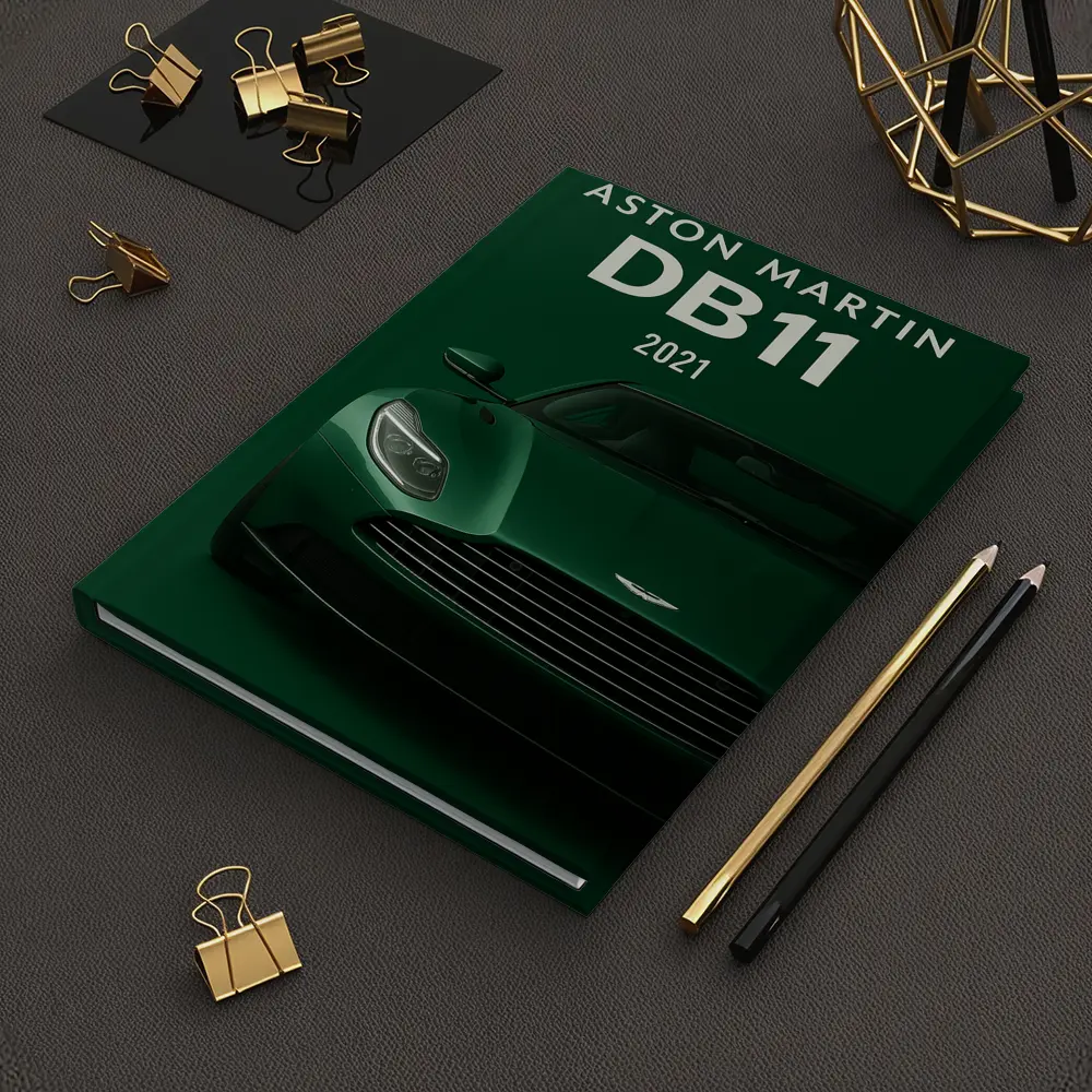 Aston Martin DB11 Green Dark Background – Notebooks