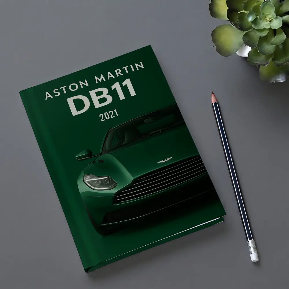 Aston Martin DB11 Green Dark Background – Notebooks