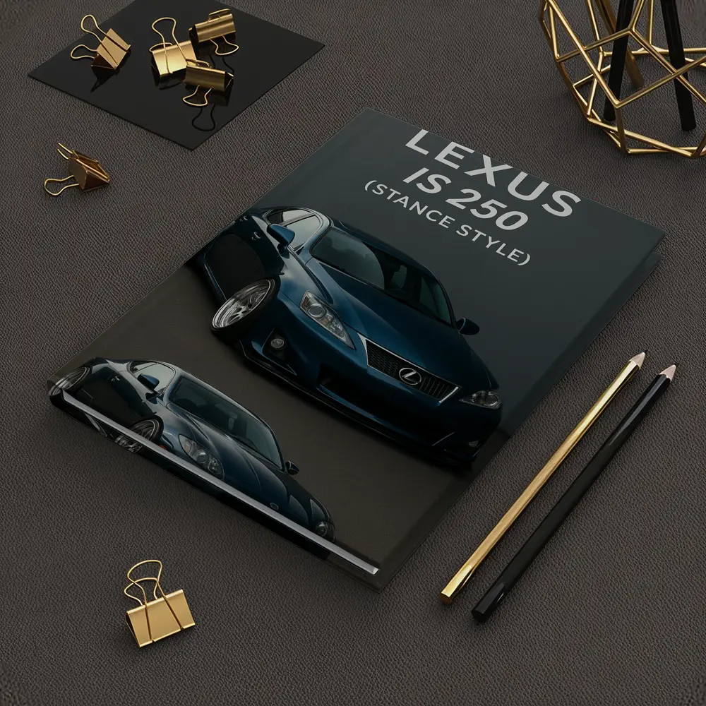 Lexus IS 250 Stance Style Blue Cars – Notebooks
