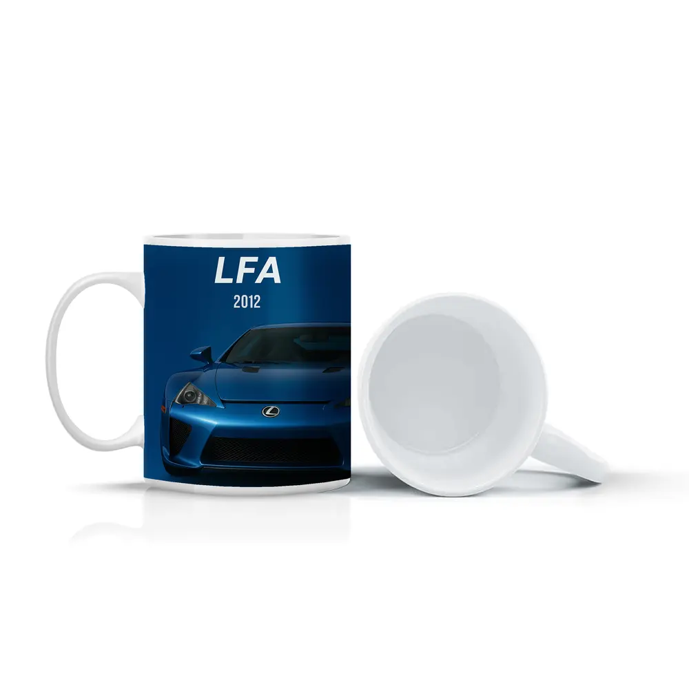 Lexus LFA 2012 Blue Supercar Art – Mugs