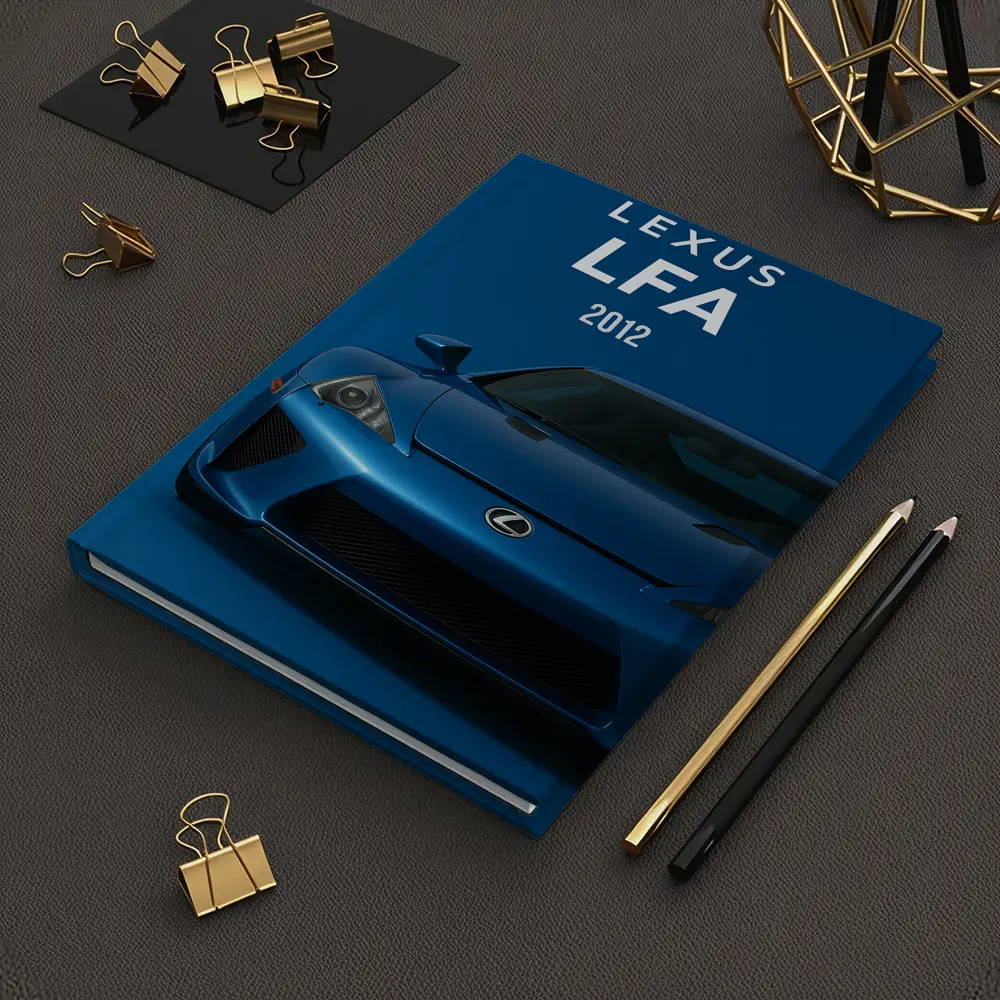Lexus LFA 2012 Blue Supercar Art – Notebooks