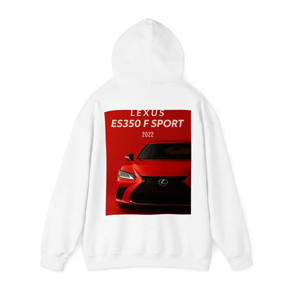 Lexus ES350 F Sport Red Bold Front – Hoodies