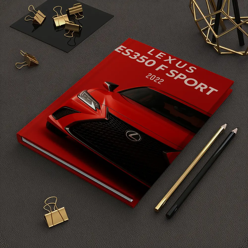 Lexus ES350 F Sport Red Bold Front – Notebooks