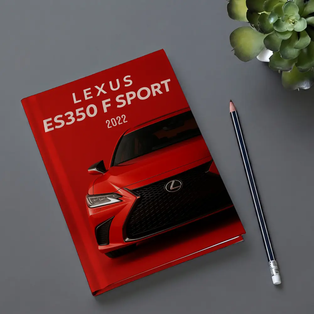 Lexus ES350 F Sport Red Bold Front – Notebooks