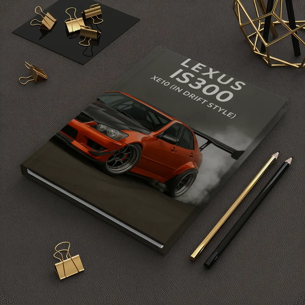 Lexus IS300 XE10 Drift Style Orange Car – Notebooks