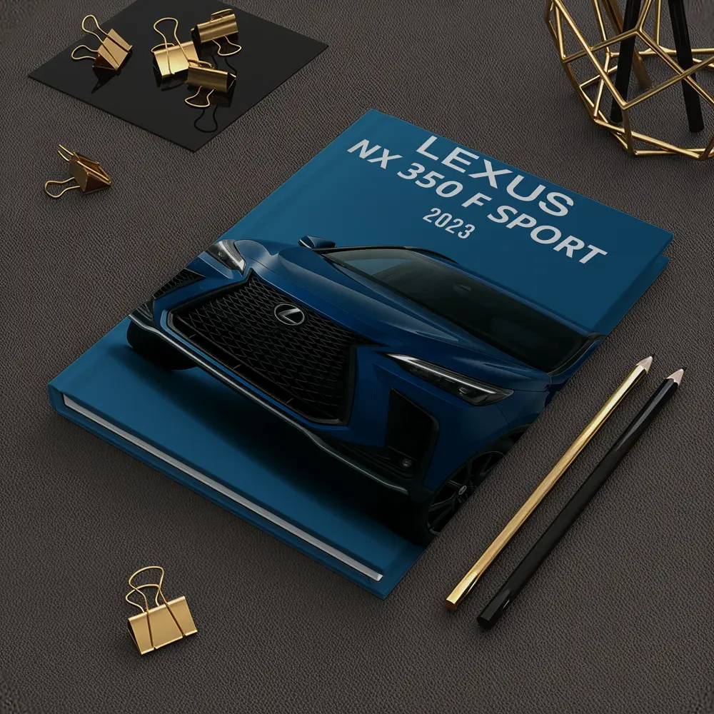 Lexus NX F Sport Blue Studio Shot – Notebooks