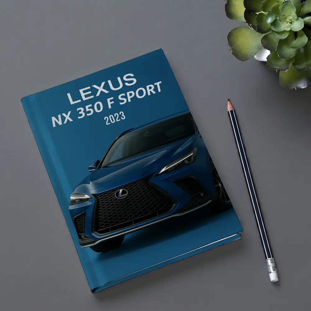 Lexus NX F Sport Blue Studio Shot – Notebooks