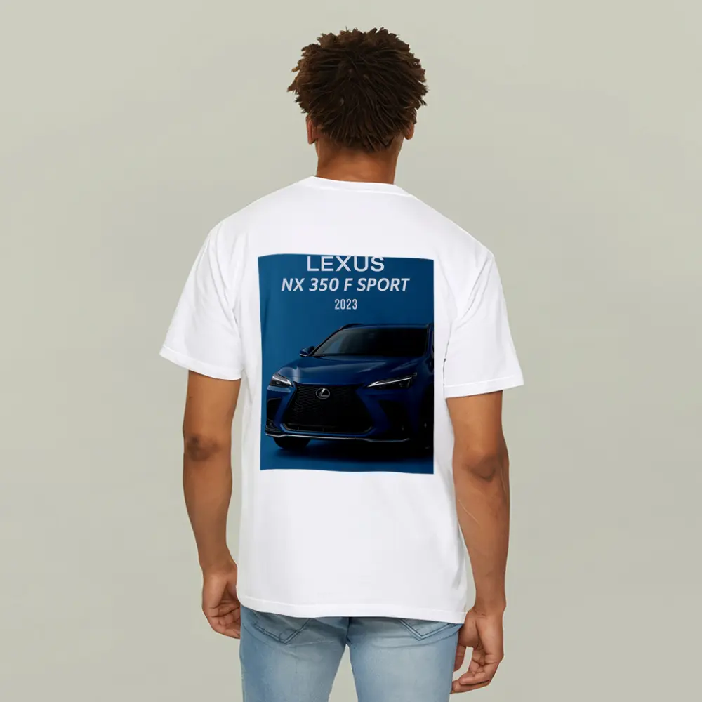 Lexus NX F Sport Blue Studio Shot – T-Shirts