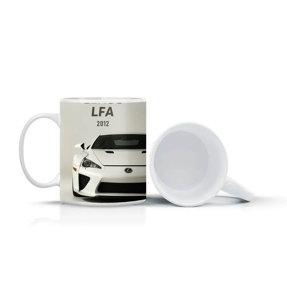 Lexus LFA Supercar White Studio Shot – Mugs
