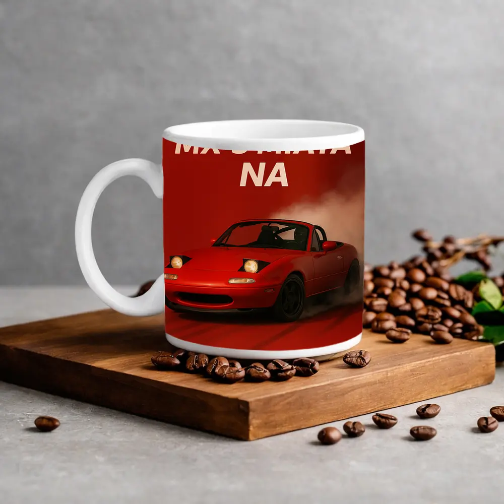 Mazda MX-5 Miata NA Red Drift – Mugs