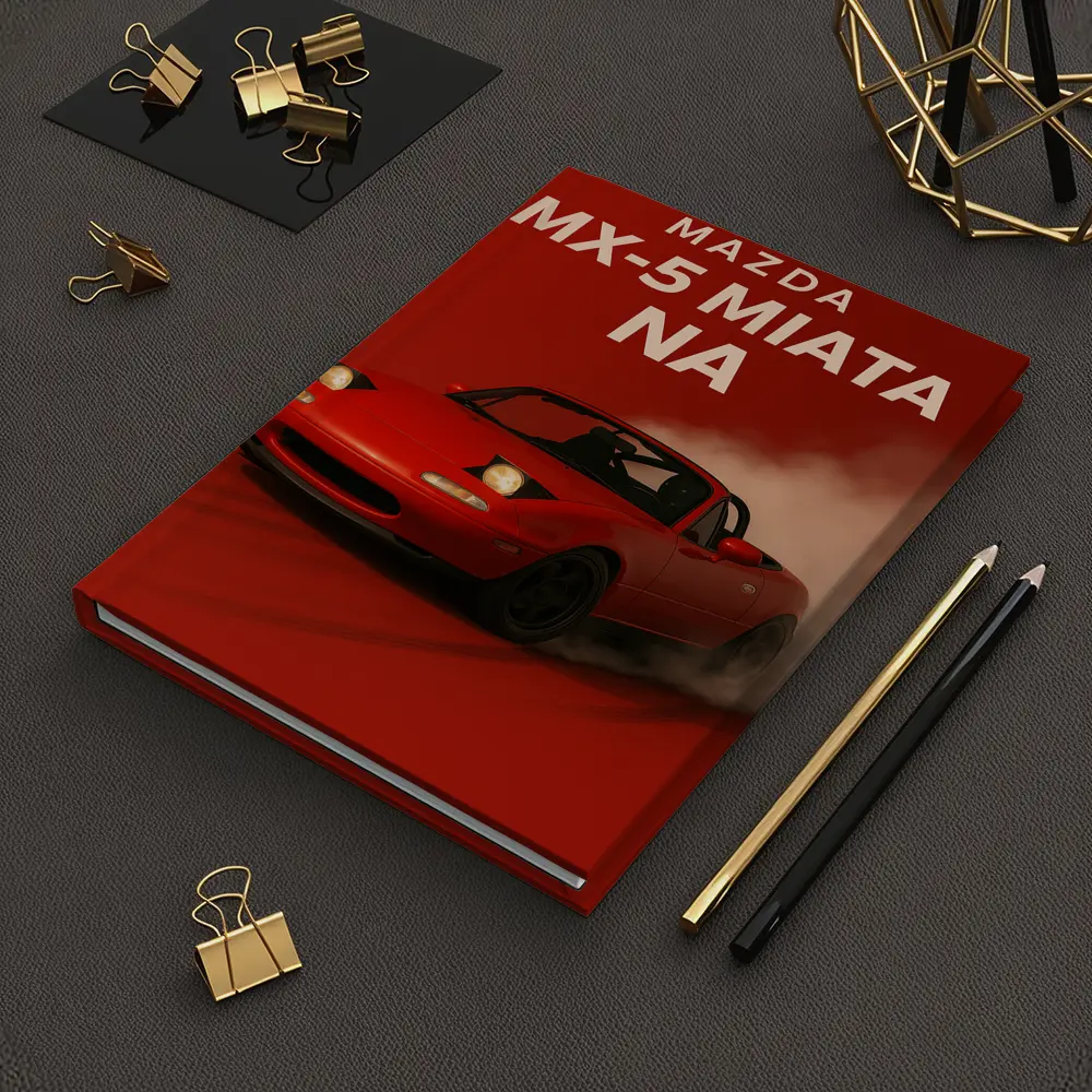 Mazda MX-5 Miata NA Red Drift – Notebooks