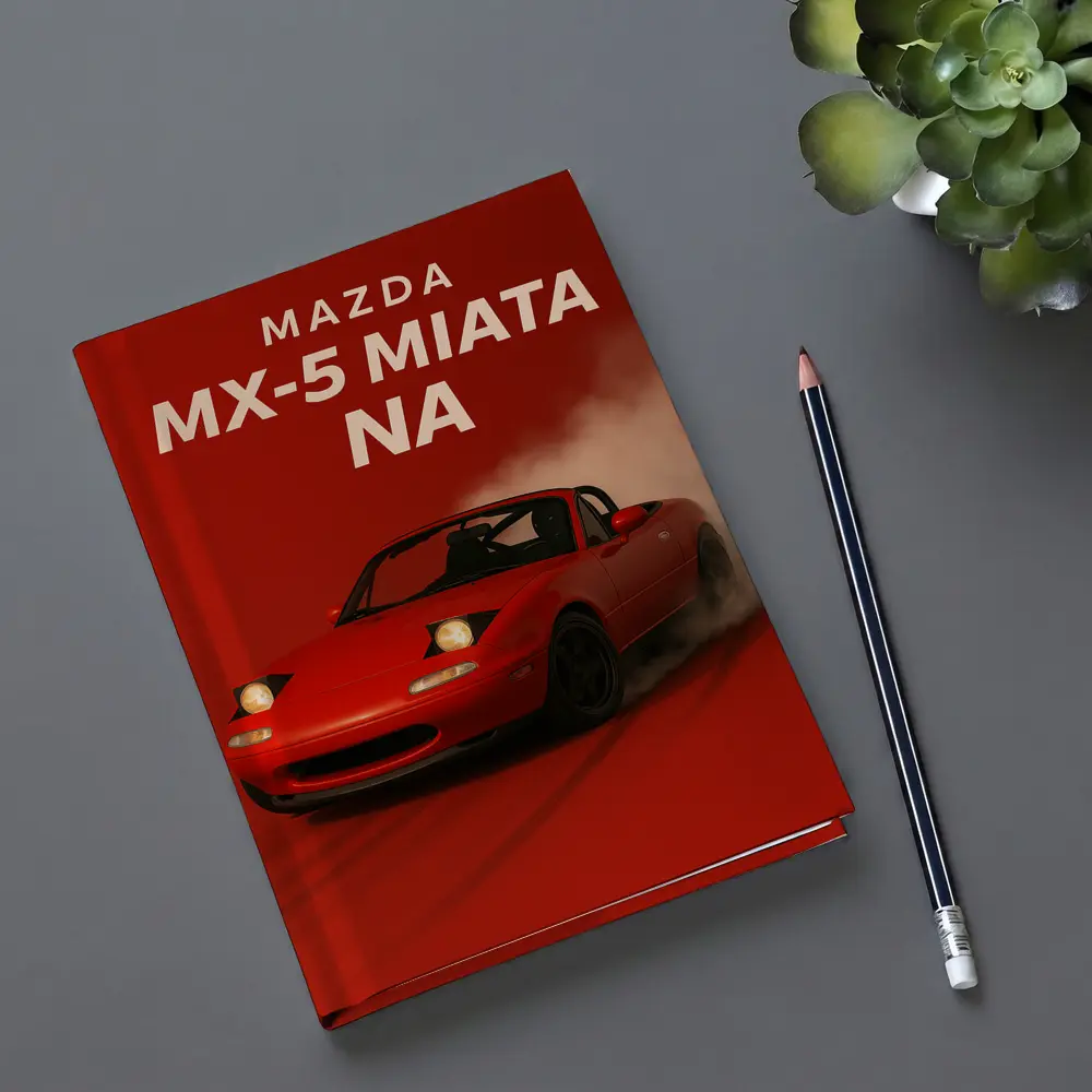 Mazda MX-5 Miata NA Red Drift – Notebooks