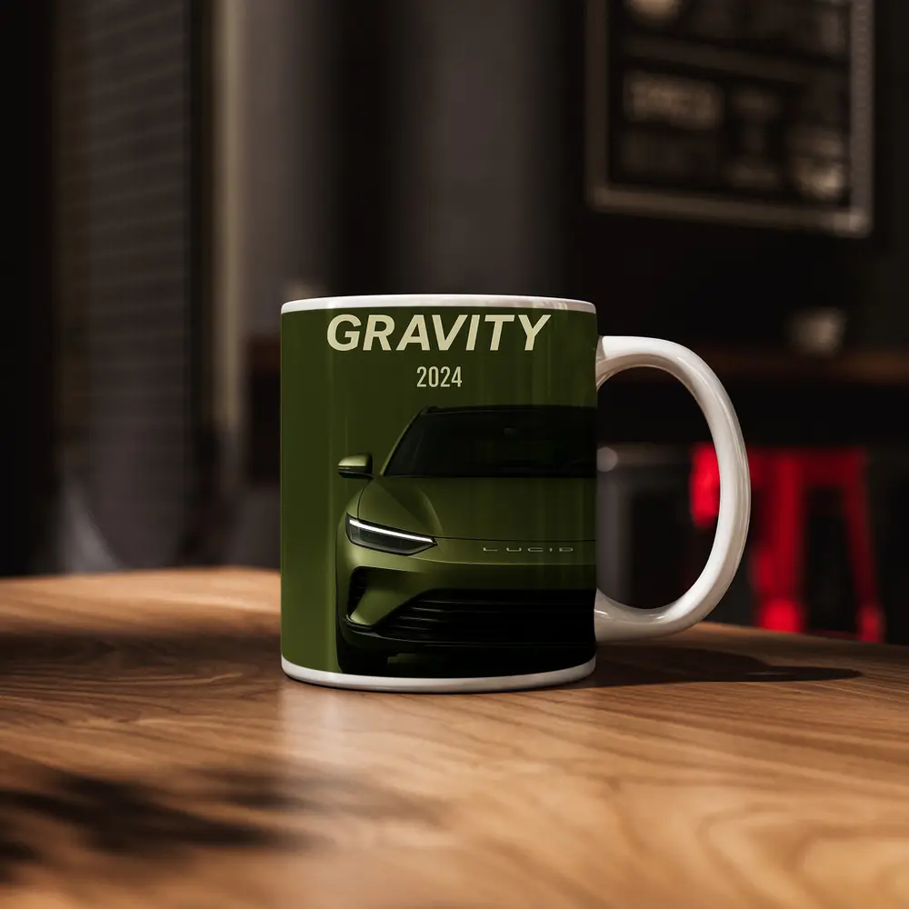 Lucid Gravity 2024 Electric SUV Green – Mugs