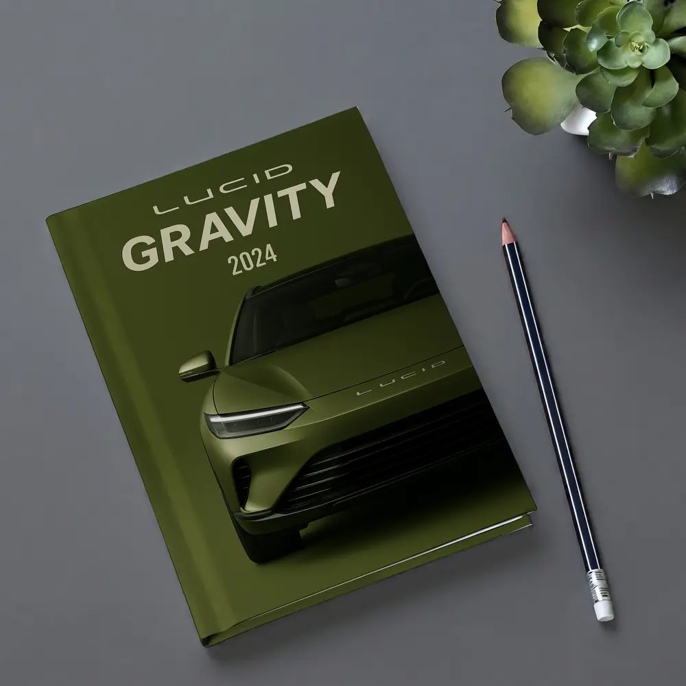 Lucid Gravity 2024 Electric SUV Green – Notebooks