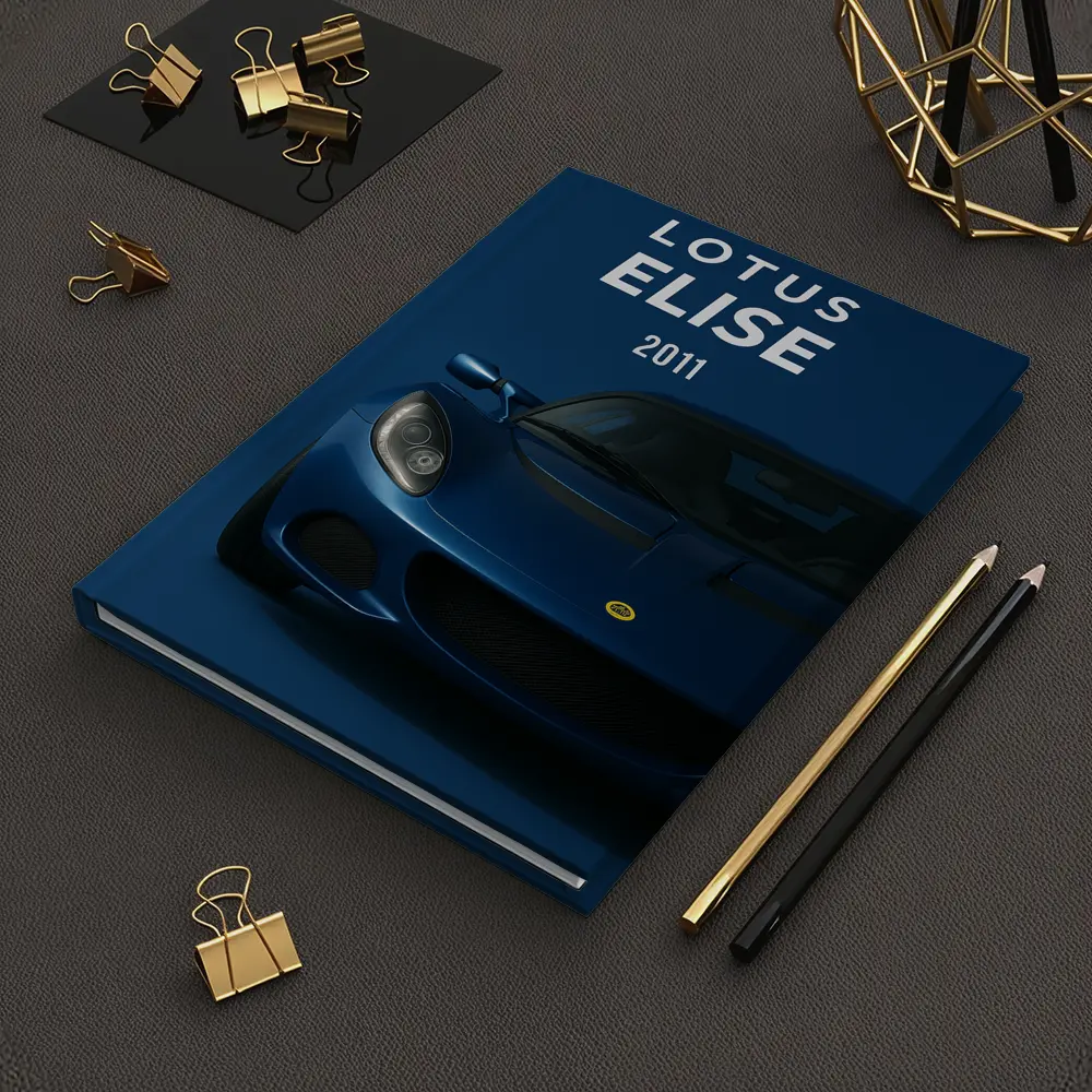 Lotus Elise 2011 Blue Studio Art – Notebooks