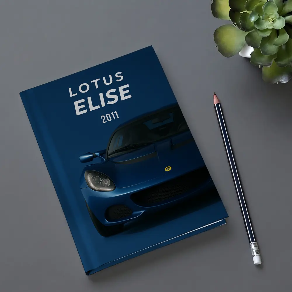 Lotus Elise 2011 Blue Studio Art – Notebooks