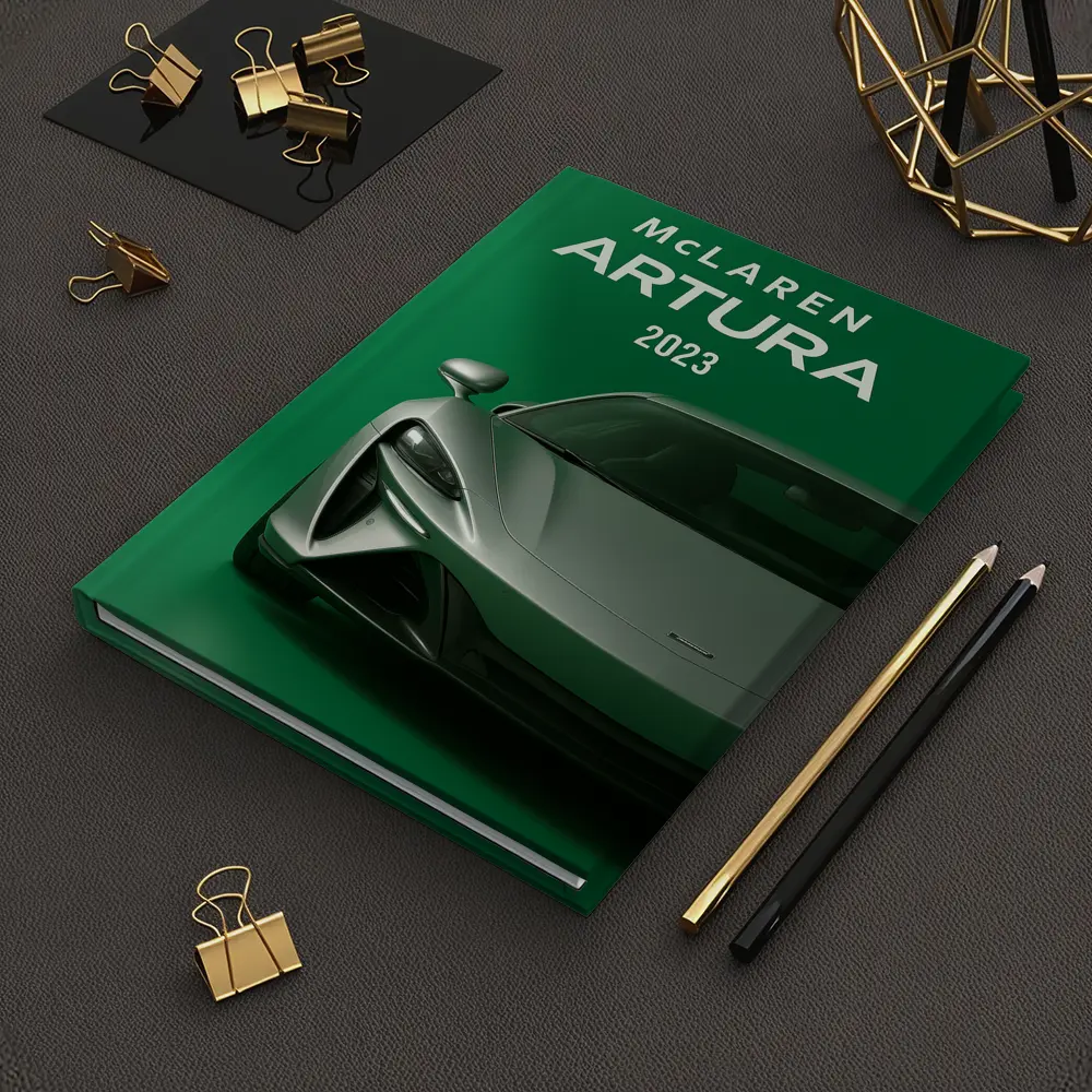 McLaren Artura 2023 Green Supercar Front View – Notebooks