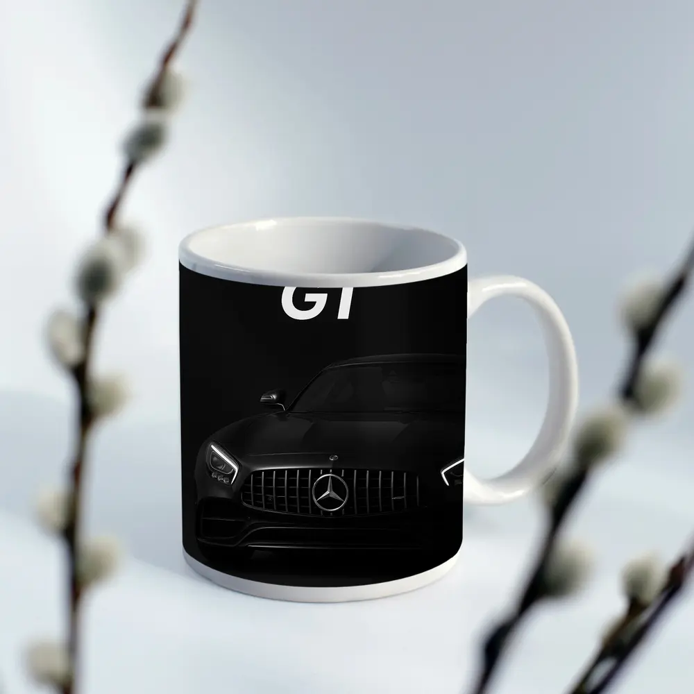 Mercedes AMG GT Black Dark Studio – Mugs