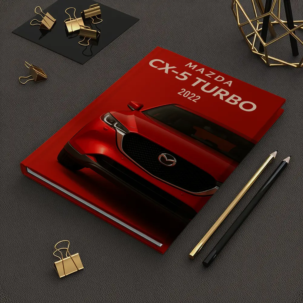 Mazda CX-5 Turbo 2022 Red Background – Notebooks