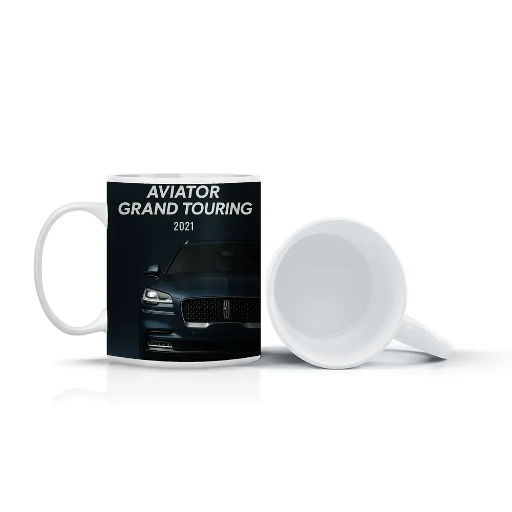 2021 Lincoln Aviator Grand Touring Dark Background – Mugs