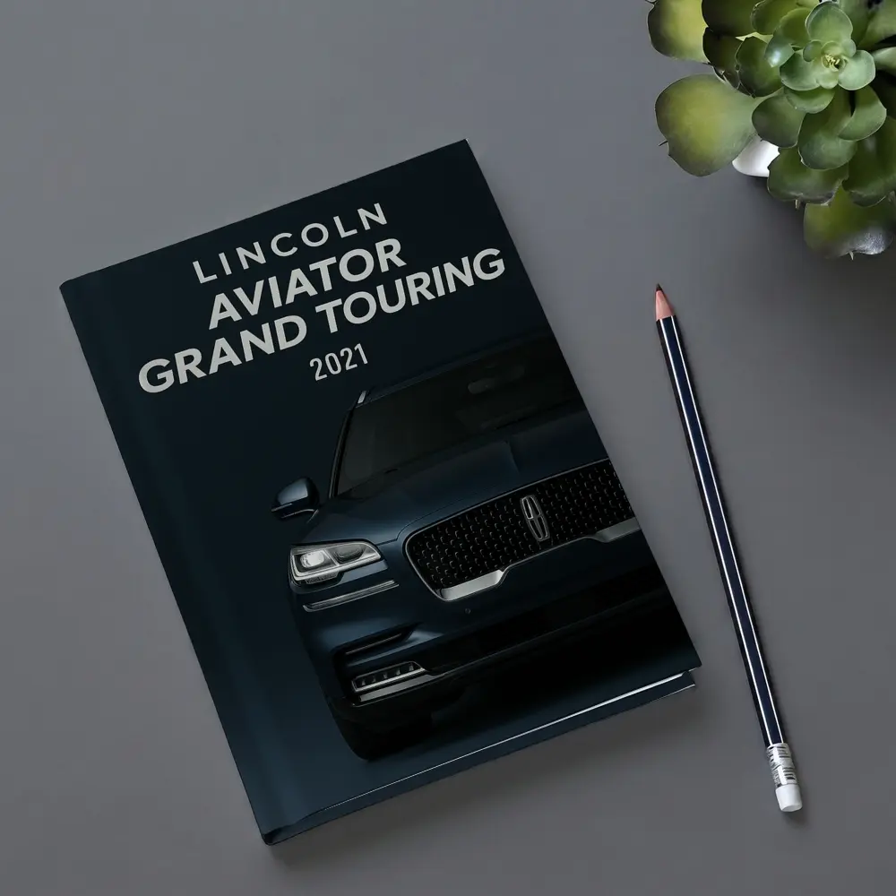 2021 Lincoln Aviator Grand Touring Dark Background – Notebooks