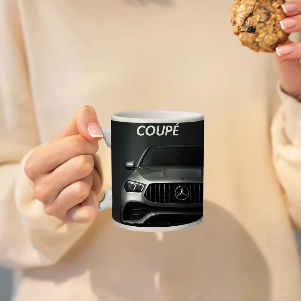 Mercedes GLE 63 AMG Coupe Dark Background – Mugs