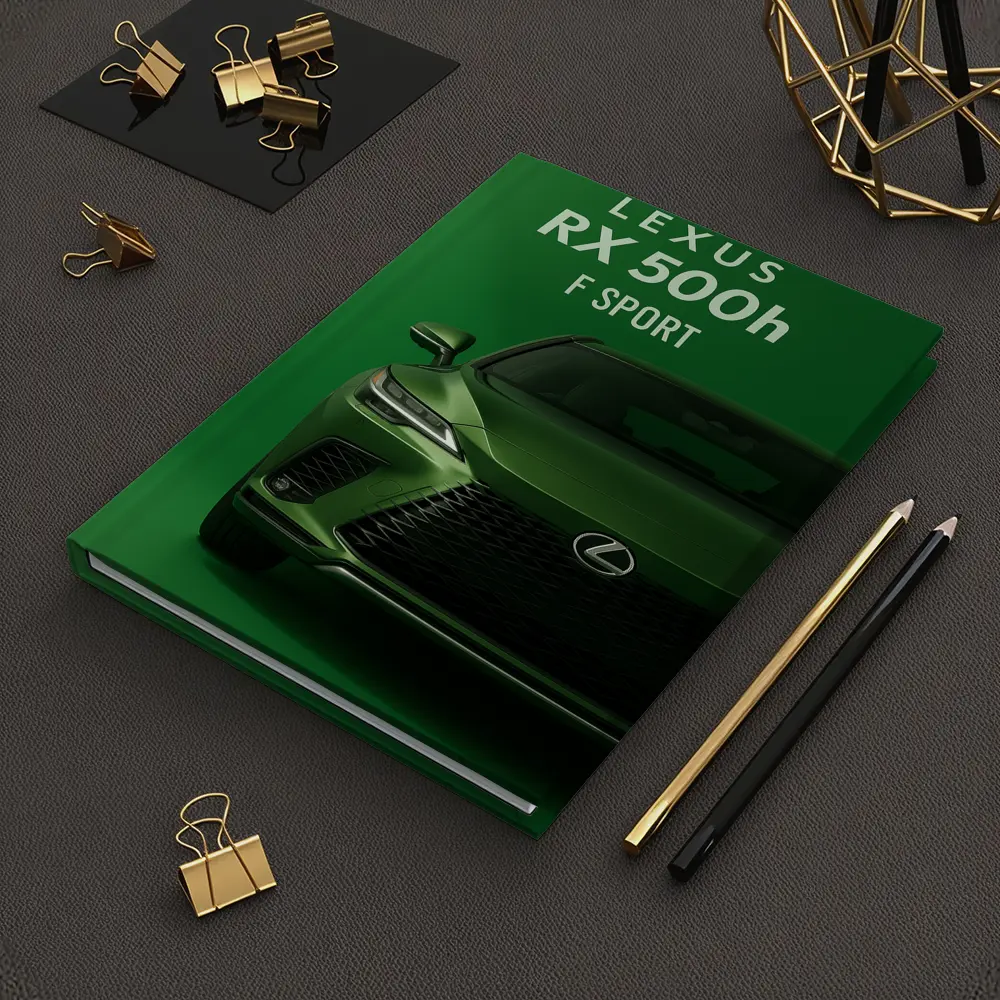 Lexus RX F Sport Green Studio Shot – Notebooks