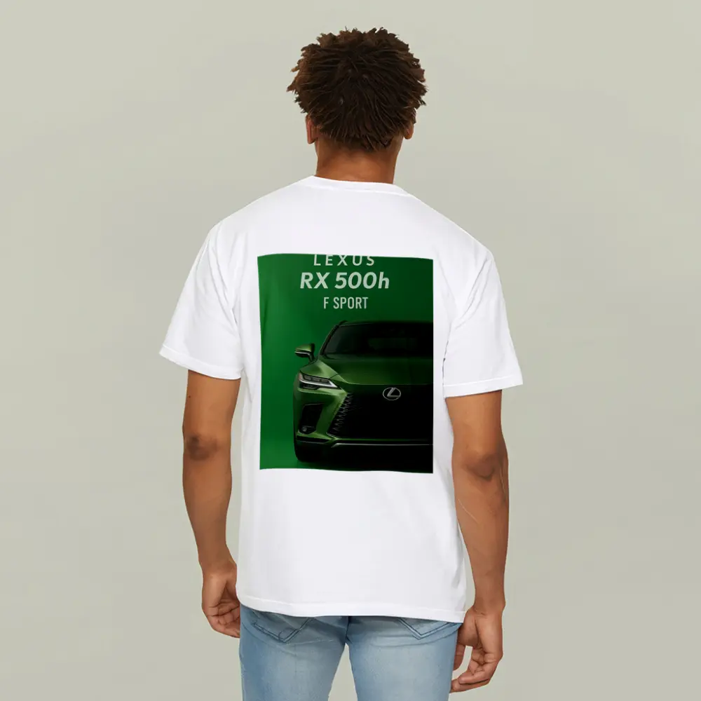 Lexus RX F Sport Green Studio Shot – T-Shirts