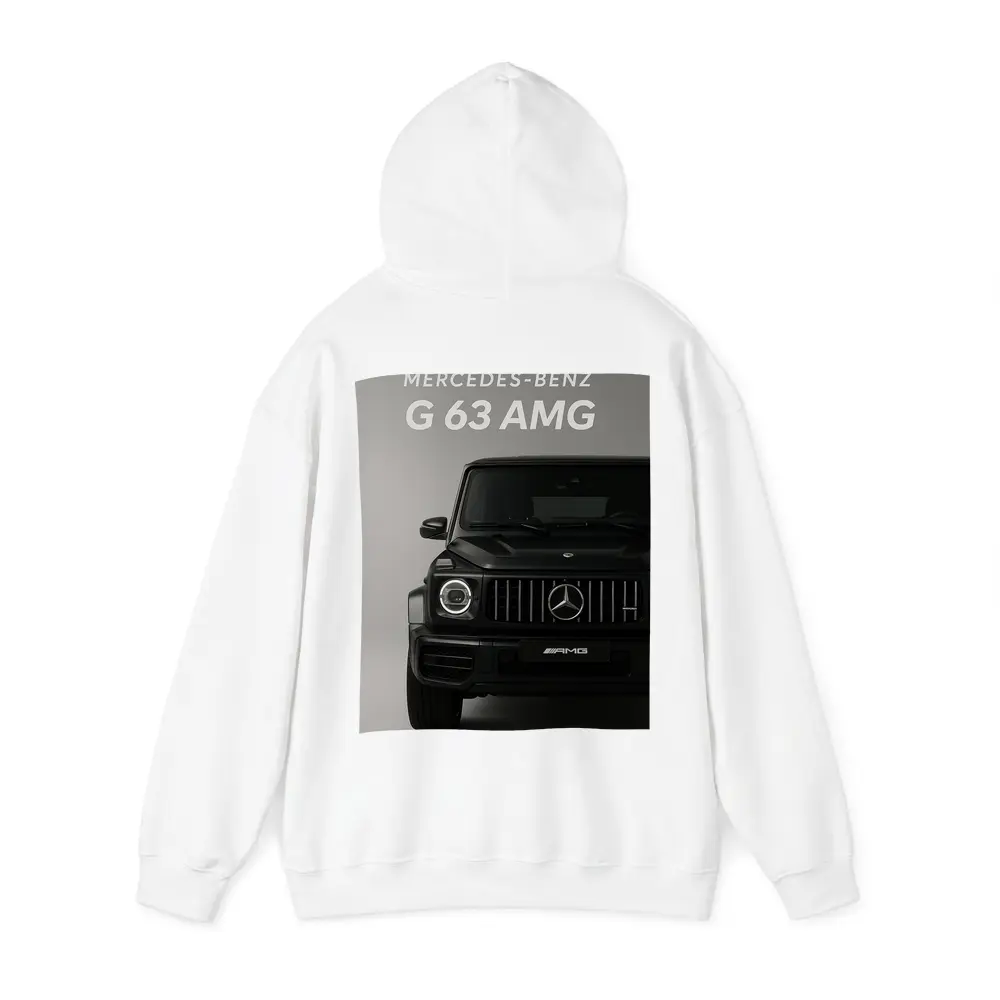 Mercedes Benz G63 AMG Black Front View – Hoodies