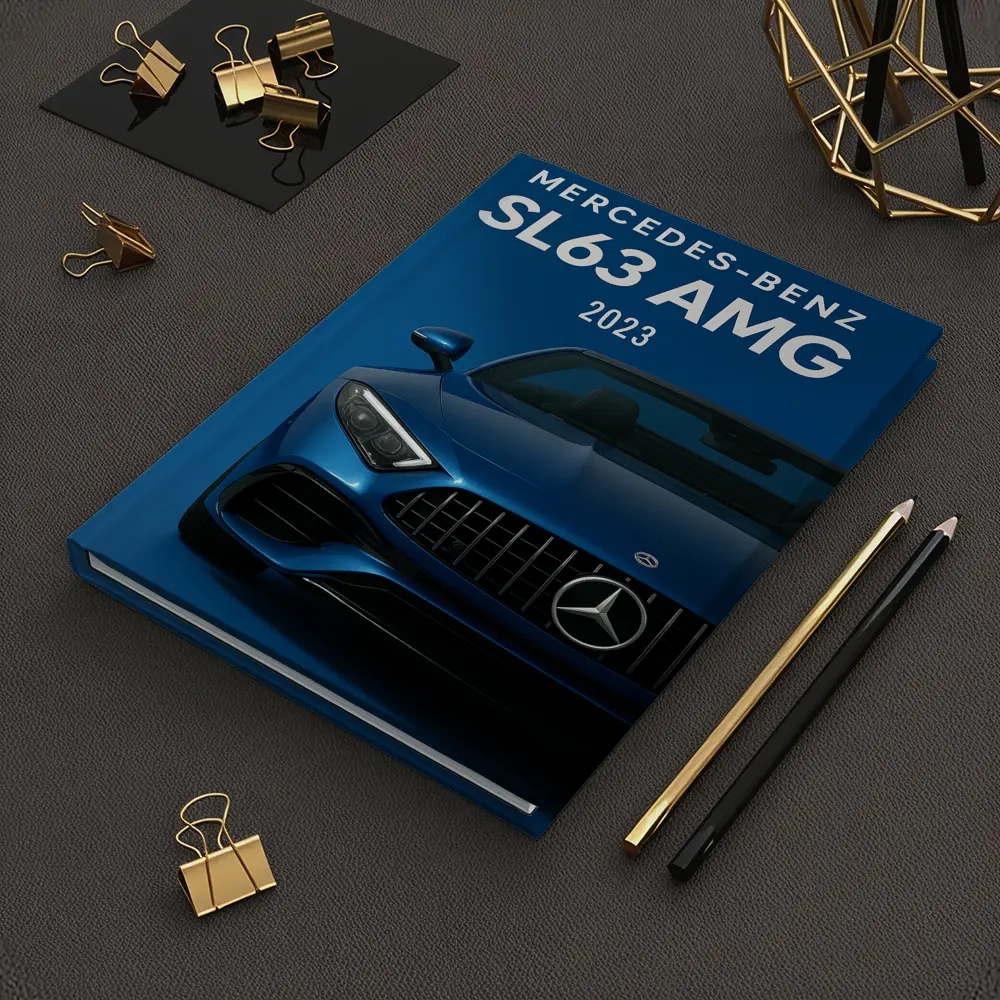 Mercedes Benz SL63 AMG Blue Front View – Notebooks