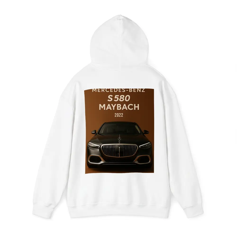Mercedes Benz S580 Maybach Brown Background – Hoodies
