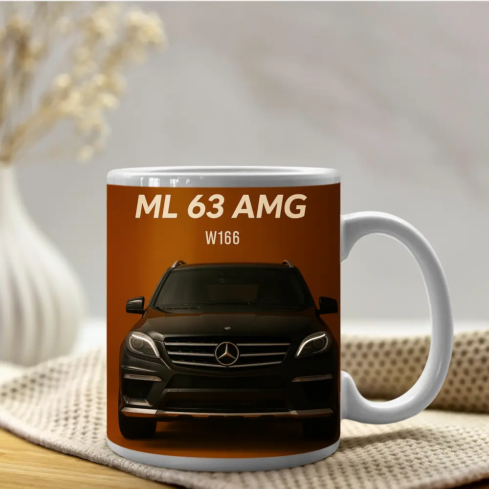 Mercedes Benz ML63 AMG W166 Dark Brown – Mugs