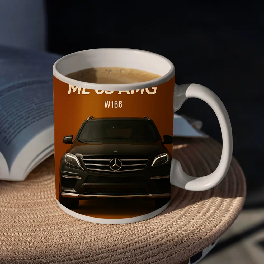 Mercedes Benz ML63 AMG W166 Dark Brown – Mugs