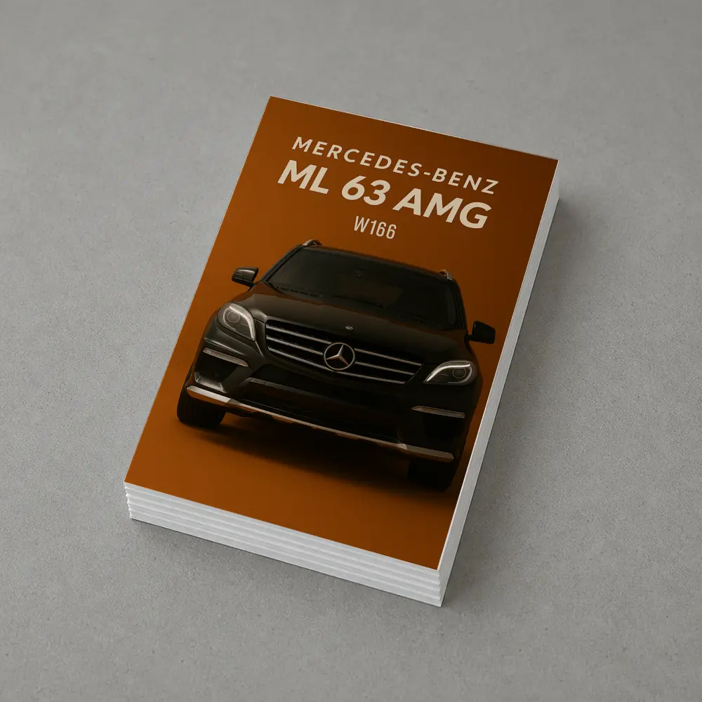 Mercedes Benz ML63 AMG W166 Dark Brown – Postcards
