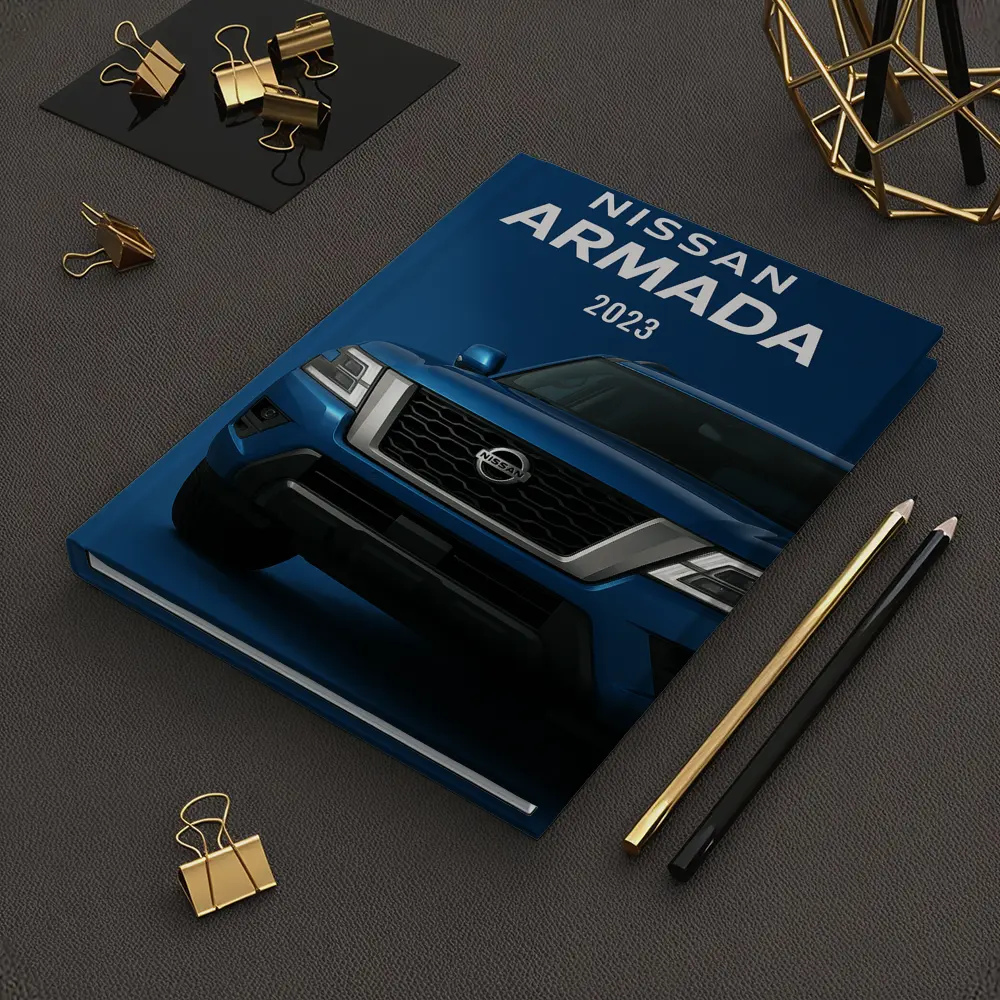 Nissan Armada SUV Blue Studio Shot – Notebooks