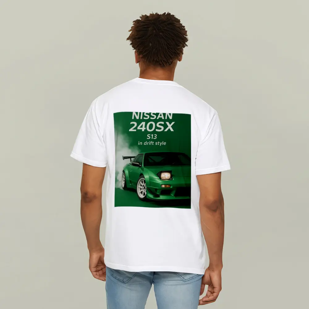 Nissan 240SX S13 Green Drift Style Art – T-Shirts