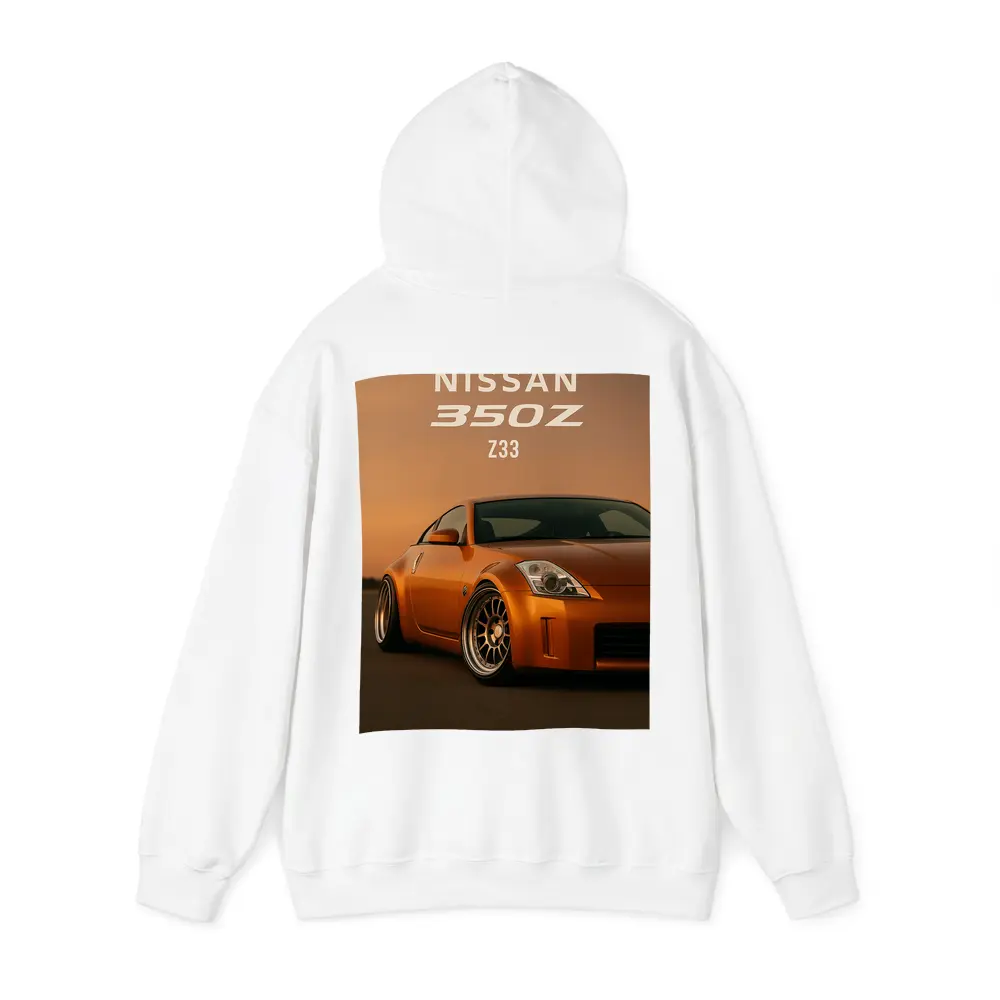 Nissan 350Z Z33 Orange Sunset Sky – Hoodies