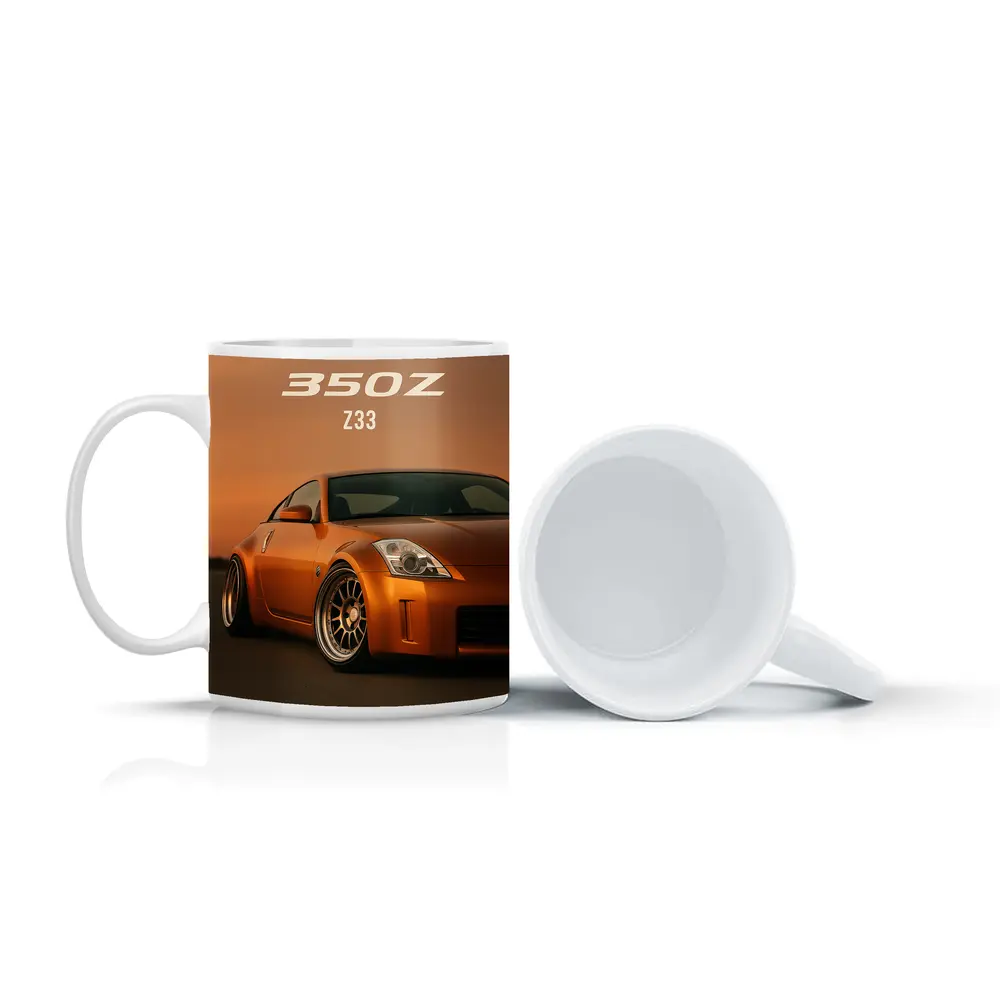 Nissan 350Z Z33 Orange Sunset Sky – Mugs
