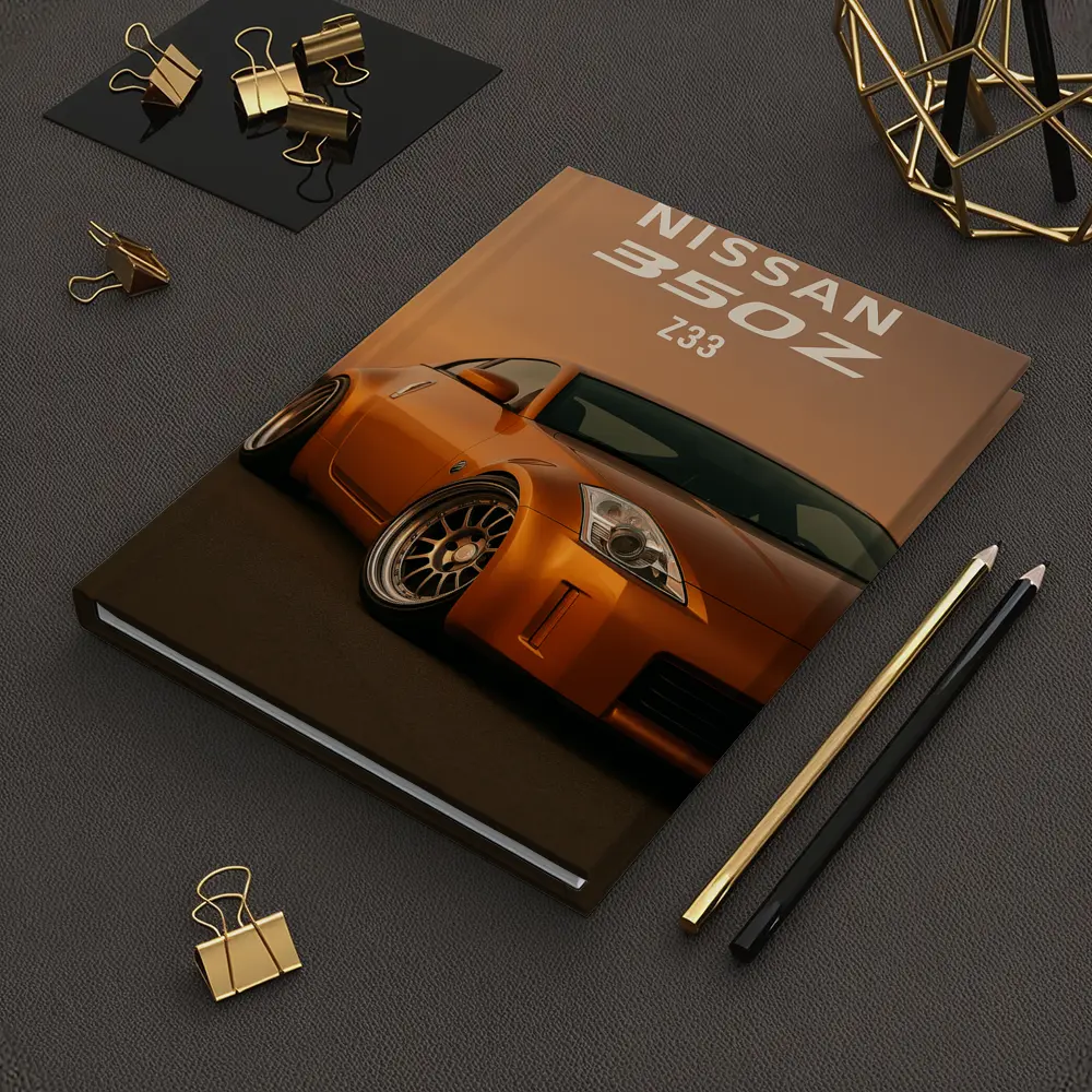 Nissan 350Z Z33 Orange Sunset Sky – Notebooks