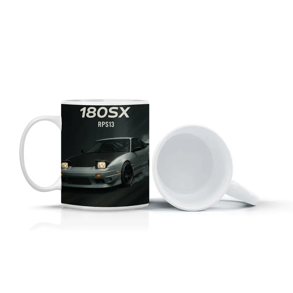 Nissan 180SX RPS13 Drifting Dark Smoke – Mugs