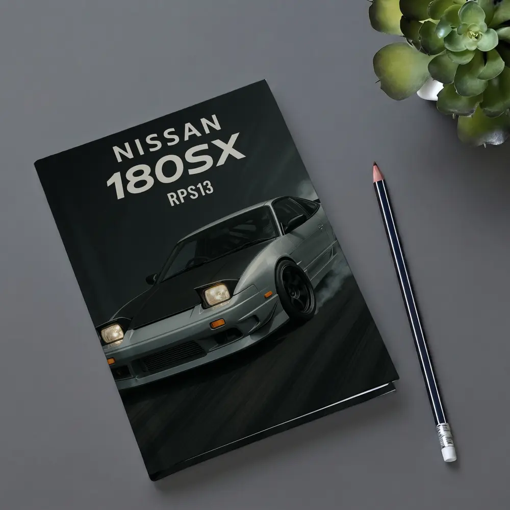 Nissan 180SX RPS13 Drifting Dark Smoke – Notebooks