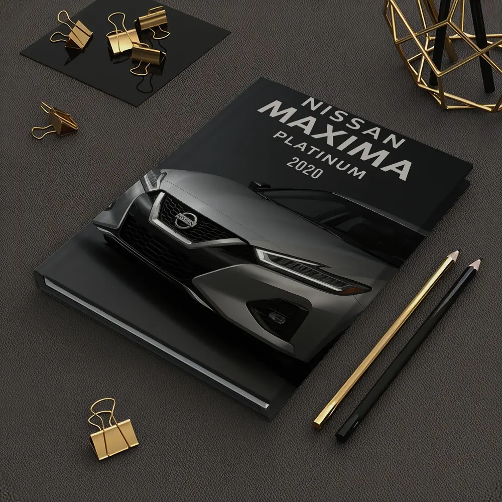 Nissan Maxima Platinum Dark Studio Shot – Notebooks
