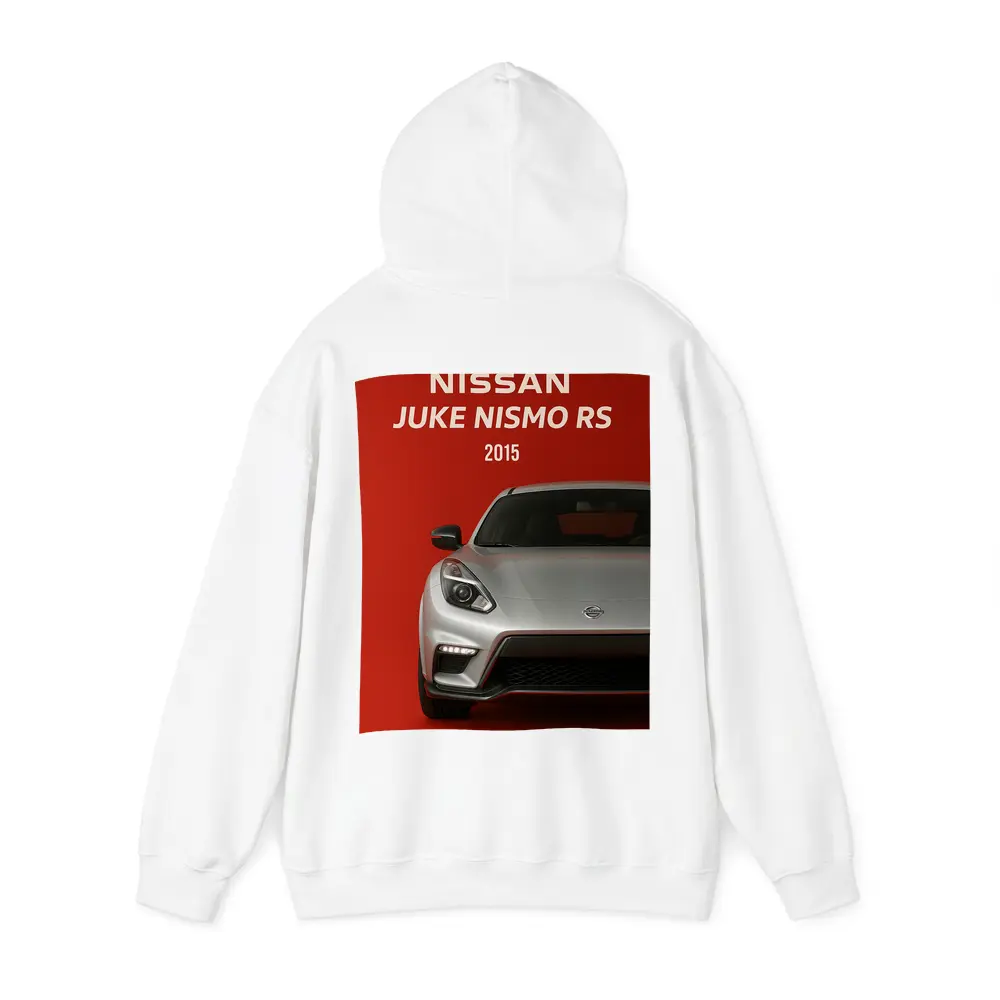 Nissan Juke Nismo RS Red Background – Hoodies