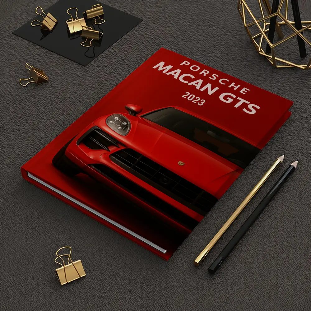 Porsche Macan GTS Red Front View – Notebooks