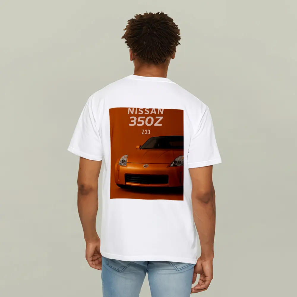 Nissan 350Z Z33 Orange Studio Art – T-Shirts