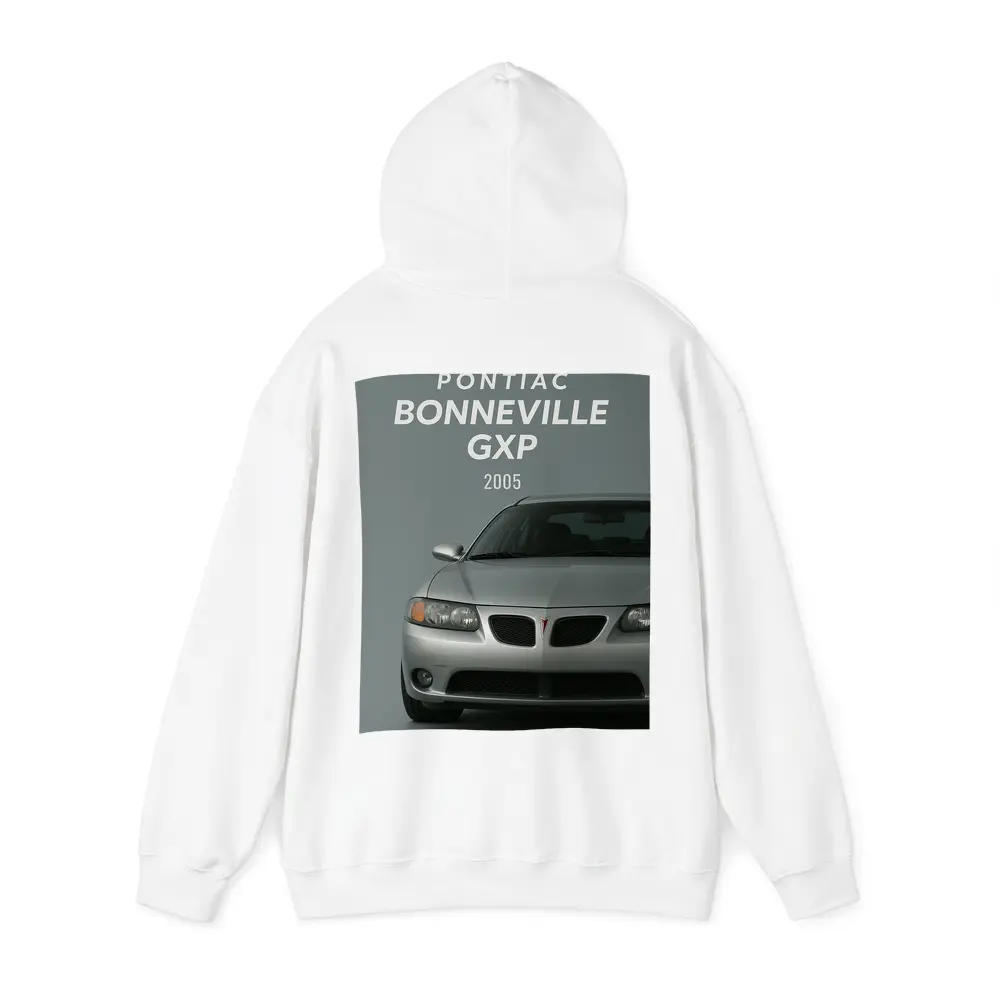Pontiac Bonneville GXP Silver Gray Background – Hoodies