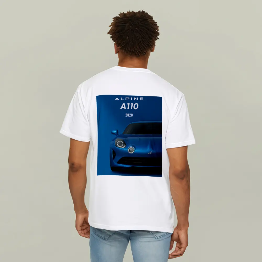 Alpine A110 2020 Blue Sports Car – T-Shirts